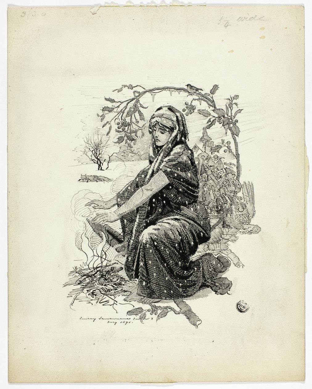 Hiver - Edward Linley Sambourne
