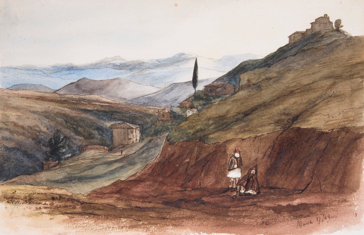 Andritzena - Edward & Lushington Franklin (1823 1901) Lear