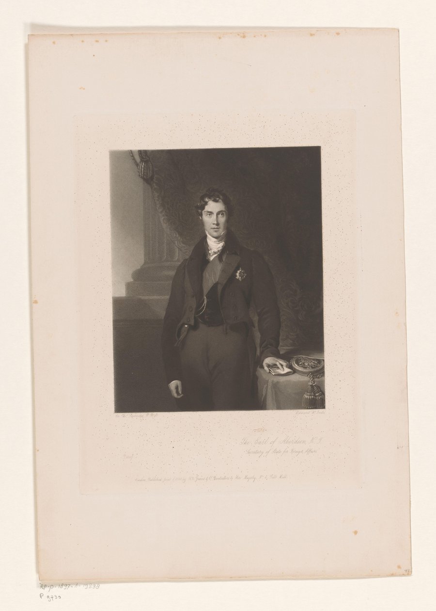 Portrait de George Hamilton-Gordon - Edward McInnes