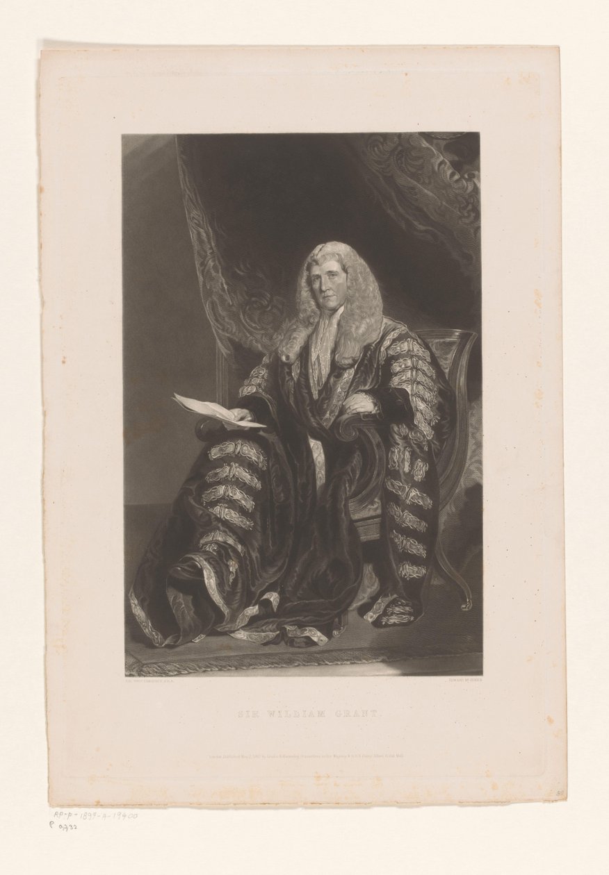 Portrait de William Grant - Edward McInnes
