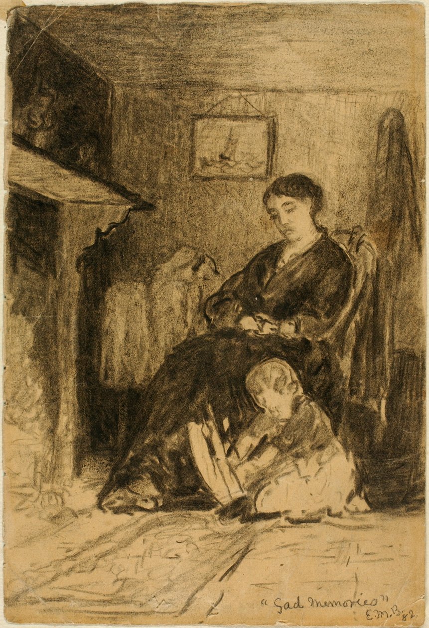 Tristes souvenirs - Edward Mitchell Bannister
