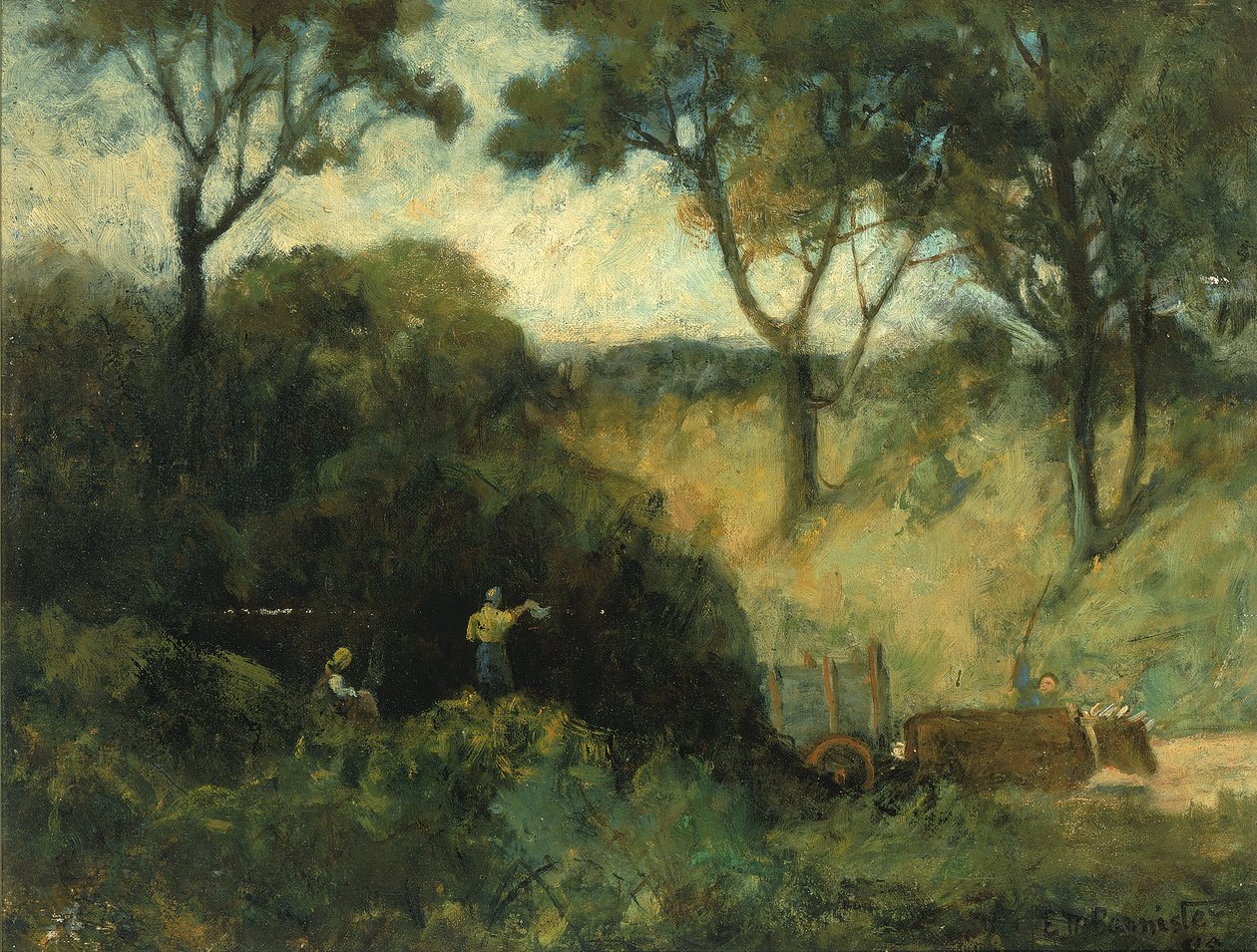 Le Salut, 1895 - Edward Mitchell Bannister