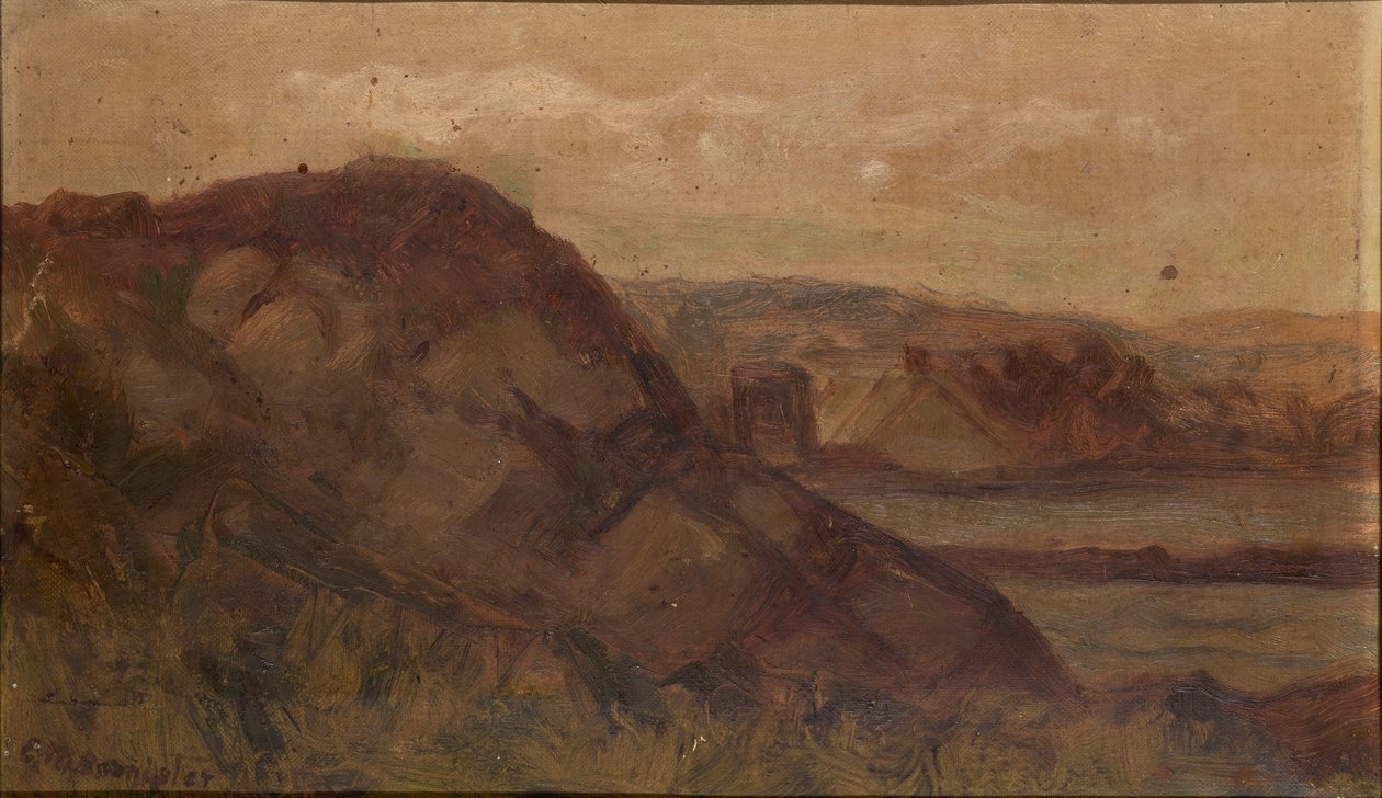 Sans titre (paysage avec rochers) - Edward Mitchell Bannister