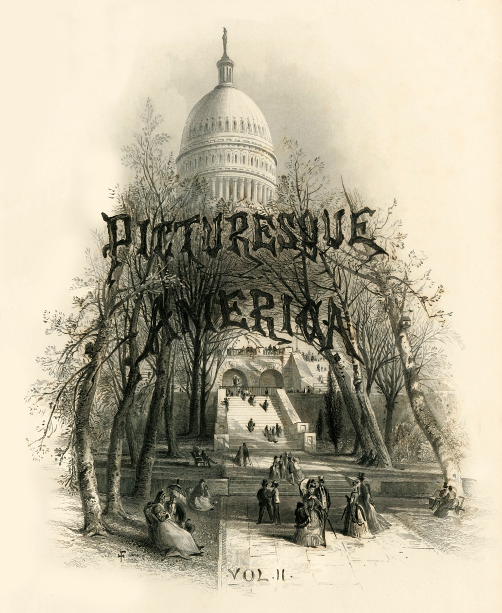 Dôme du Capitole, 1874 - Edward Paxman Brandard
