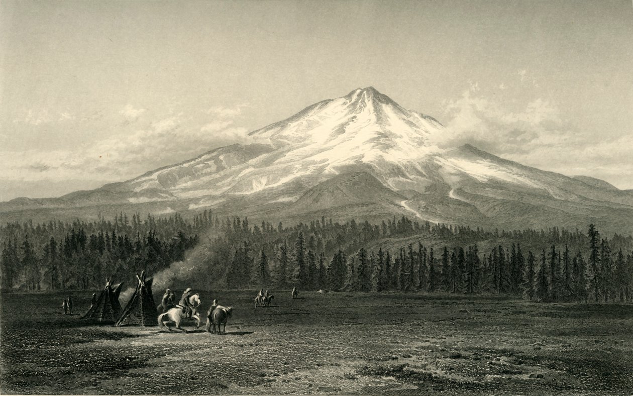 Mont Shasta, 1872 - Edward Paxman Brandard