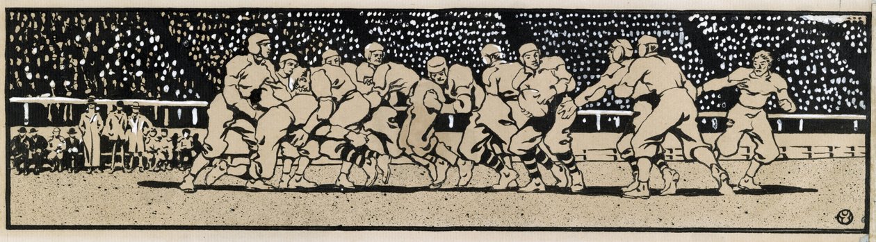 Match de Football - Edward Penfield