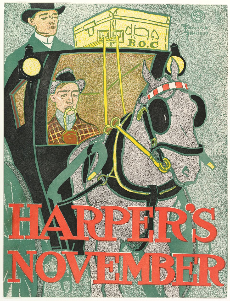 Harpers New Monthly Magazine, novembre 1896 - Edward Penfield