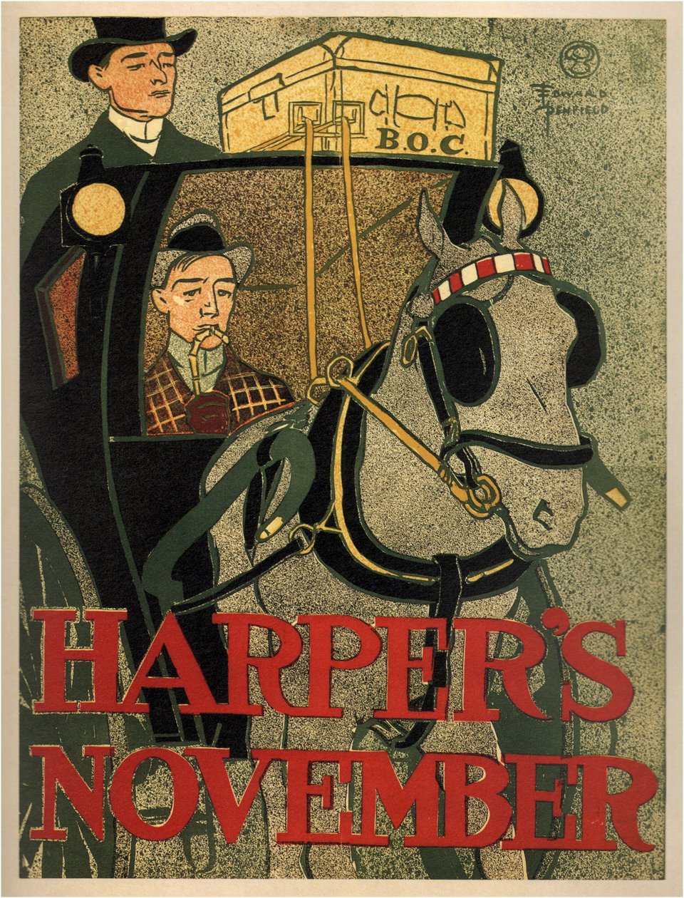 Harpers novembre, 1896 - Edward Penfield