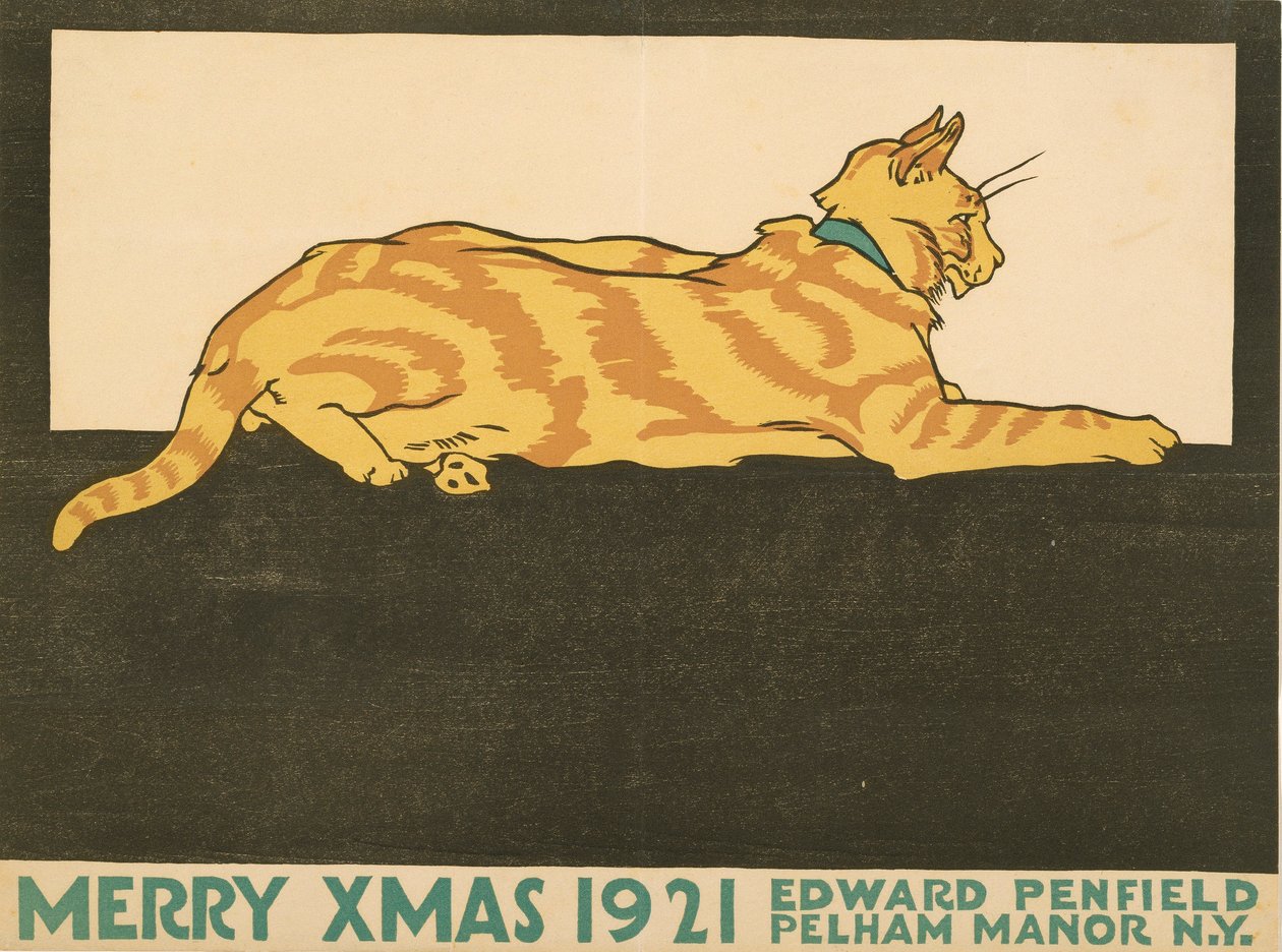 Fröhliche Weihnachten, 1921 - Edward Penfield