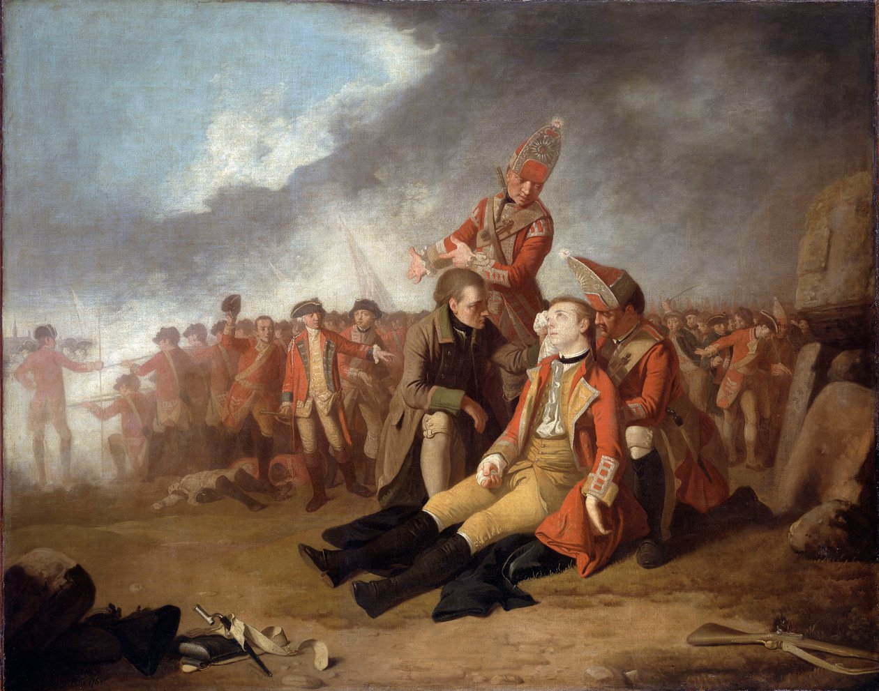 La Mort du Général Wolfe - Edward Penny