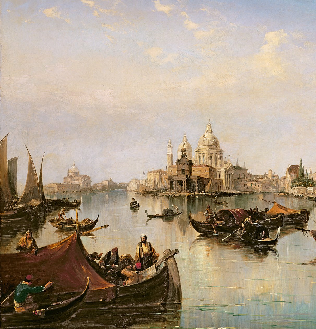 Le Bacino di San Marco, Regardant vers l