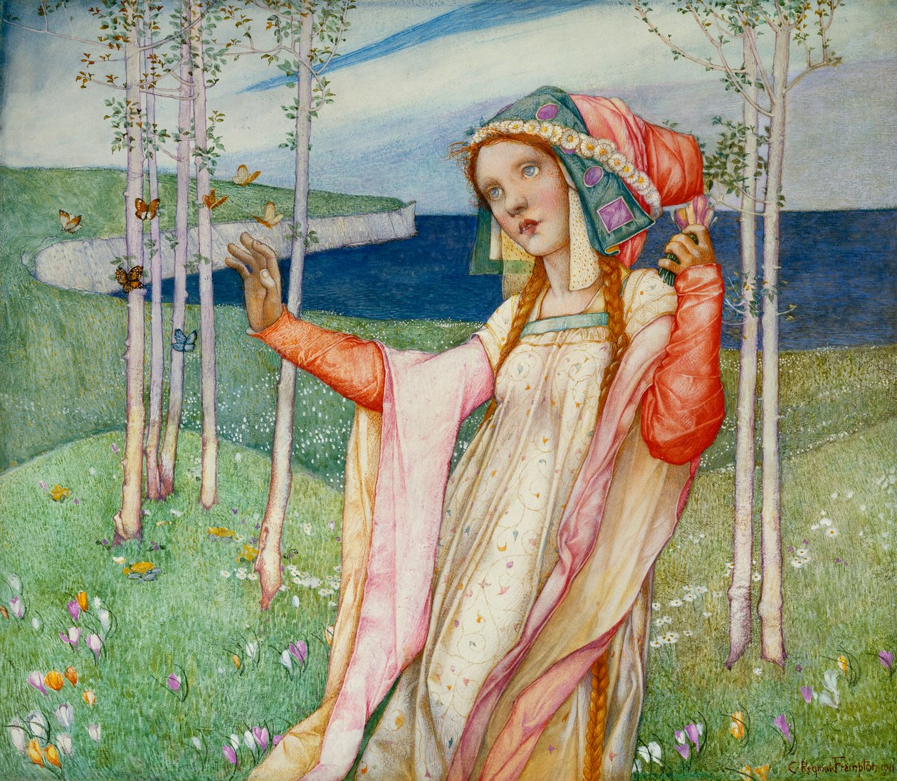 Printemps, 1911 - Edward Reginald Frampton