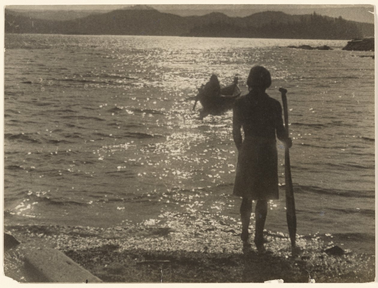Le long du sentier brumeux de cuivre - Edward S. Curtis