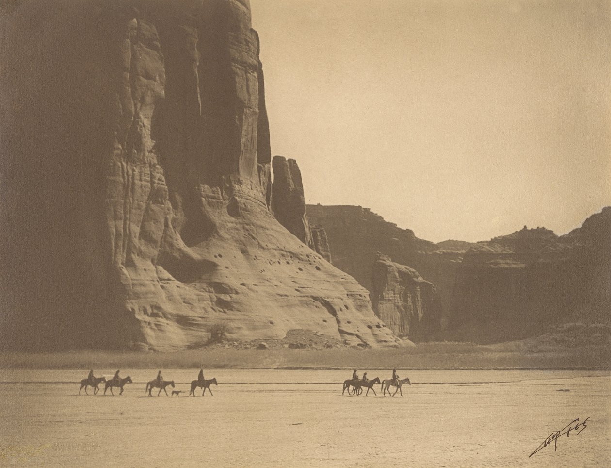 Canyon de Chelly - Edward S. Curtis