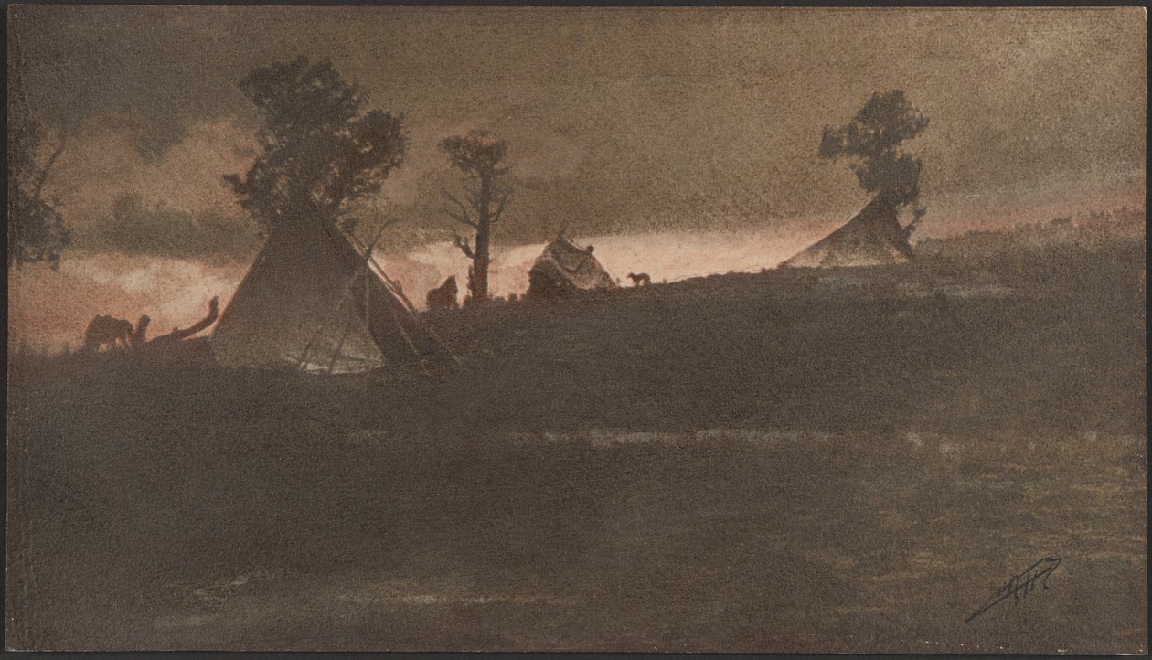 [Campement] - Edward S. Curtis