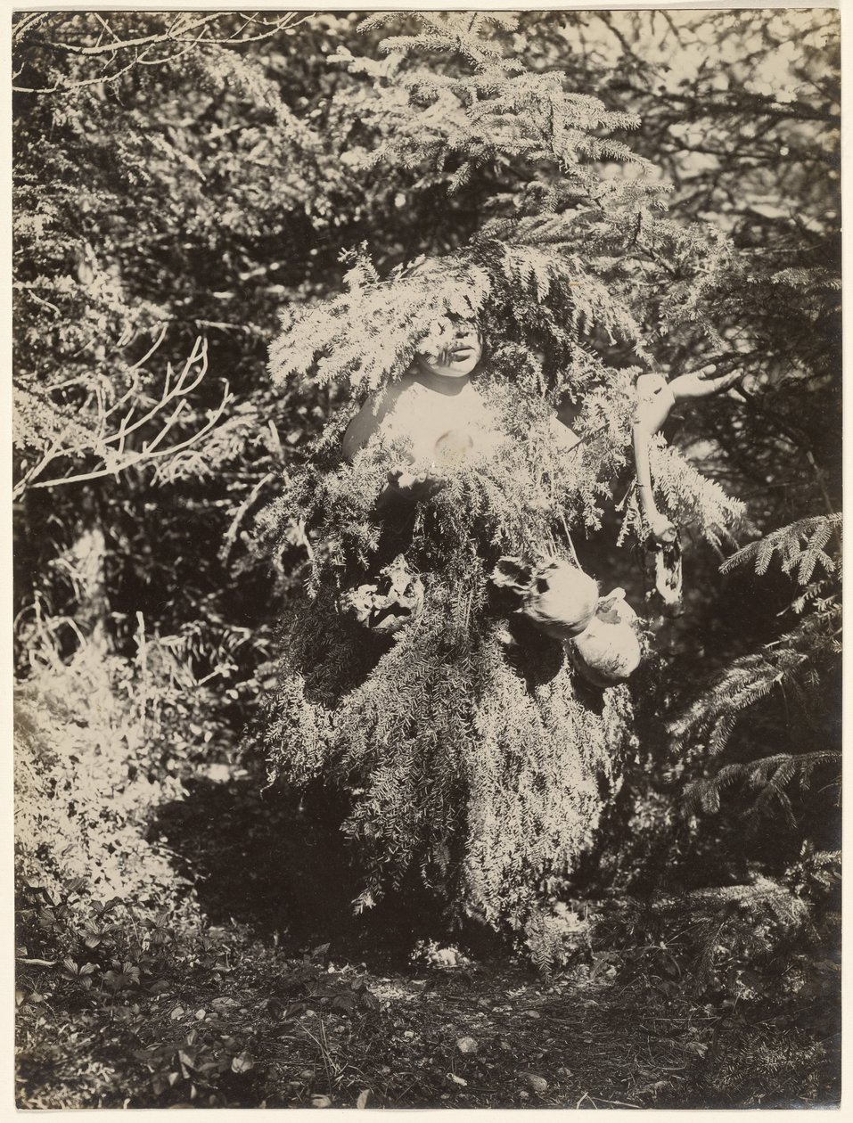 [Danseur fantôme - Kwakiutl] - Edward S. Curtis