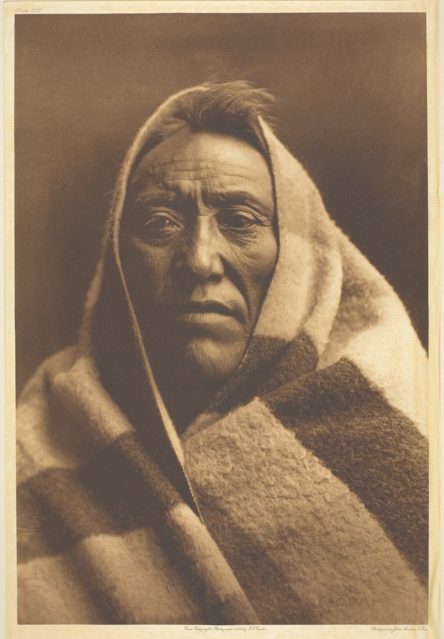 Middle Calf-Piegan - Edward S. Curtis