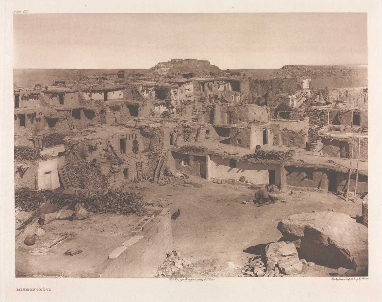 Portfolio XII, Planche 425: Mishongnovi - Edward S. Curtis