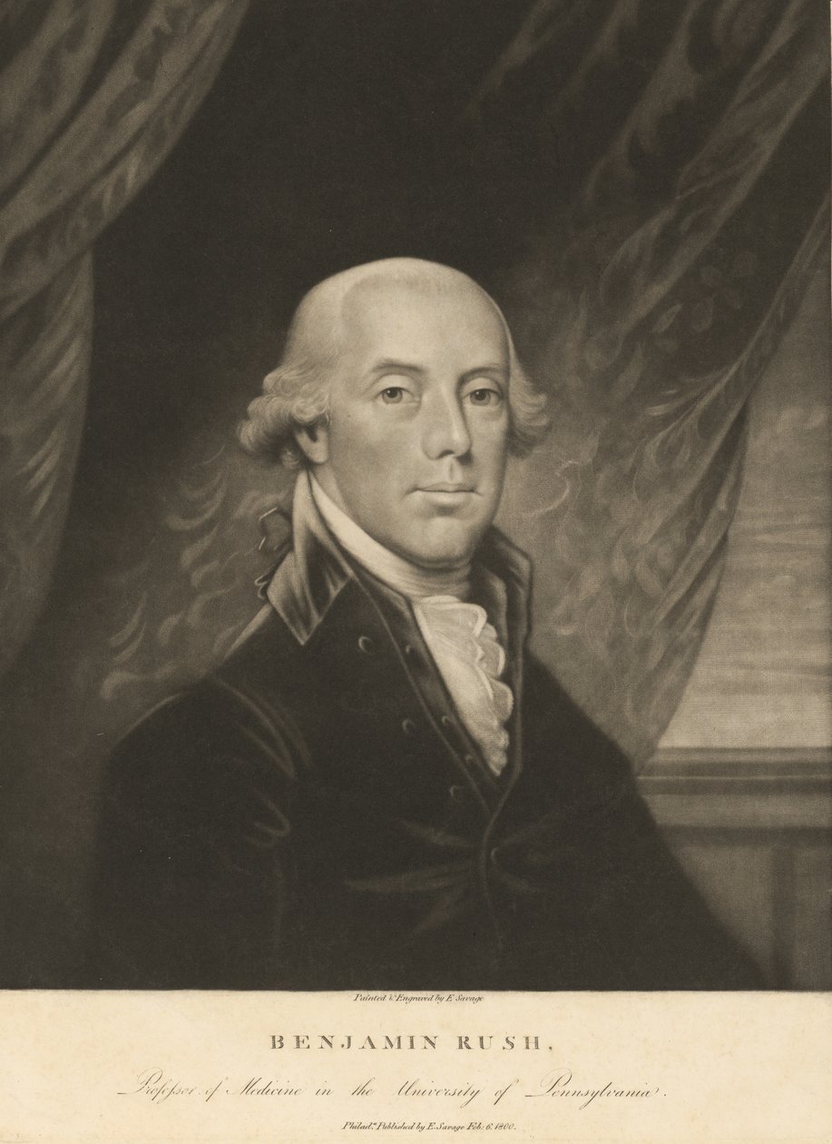 Benjamin Rush - Edward Savage