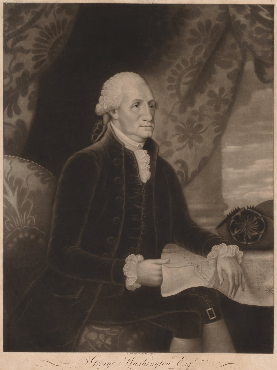 George Washington | Edward Savage | Estampe d'art