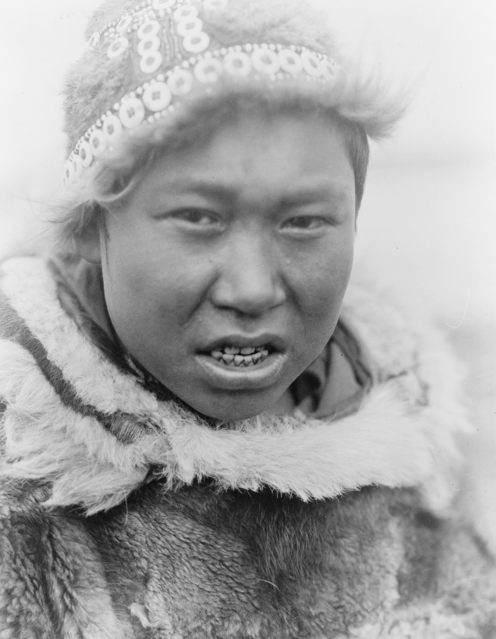 Un jeune esquimau de Hooper Bay, Alaska, vers 1929 - Edward Sheriff Curtis