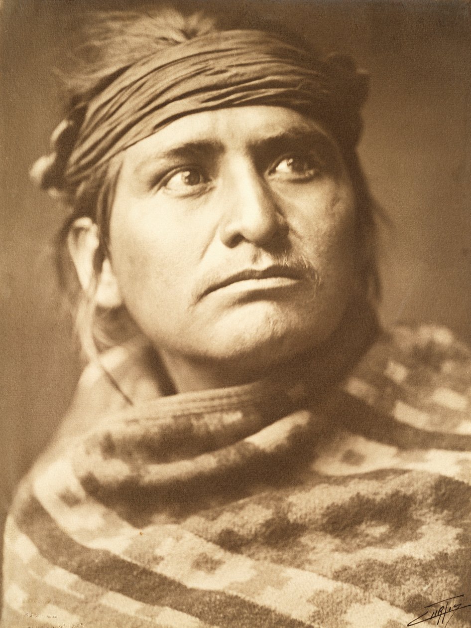 Chef du désert, Navajo - Edward Sheriff Curtis
