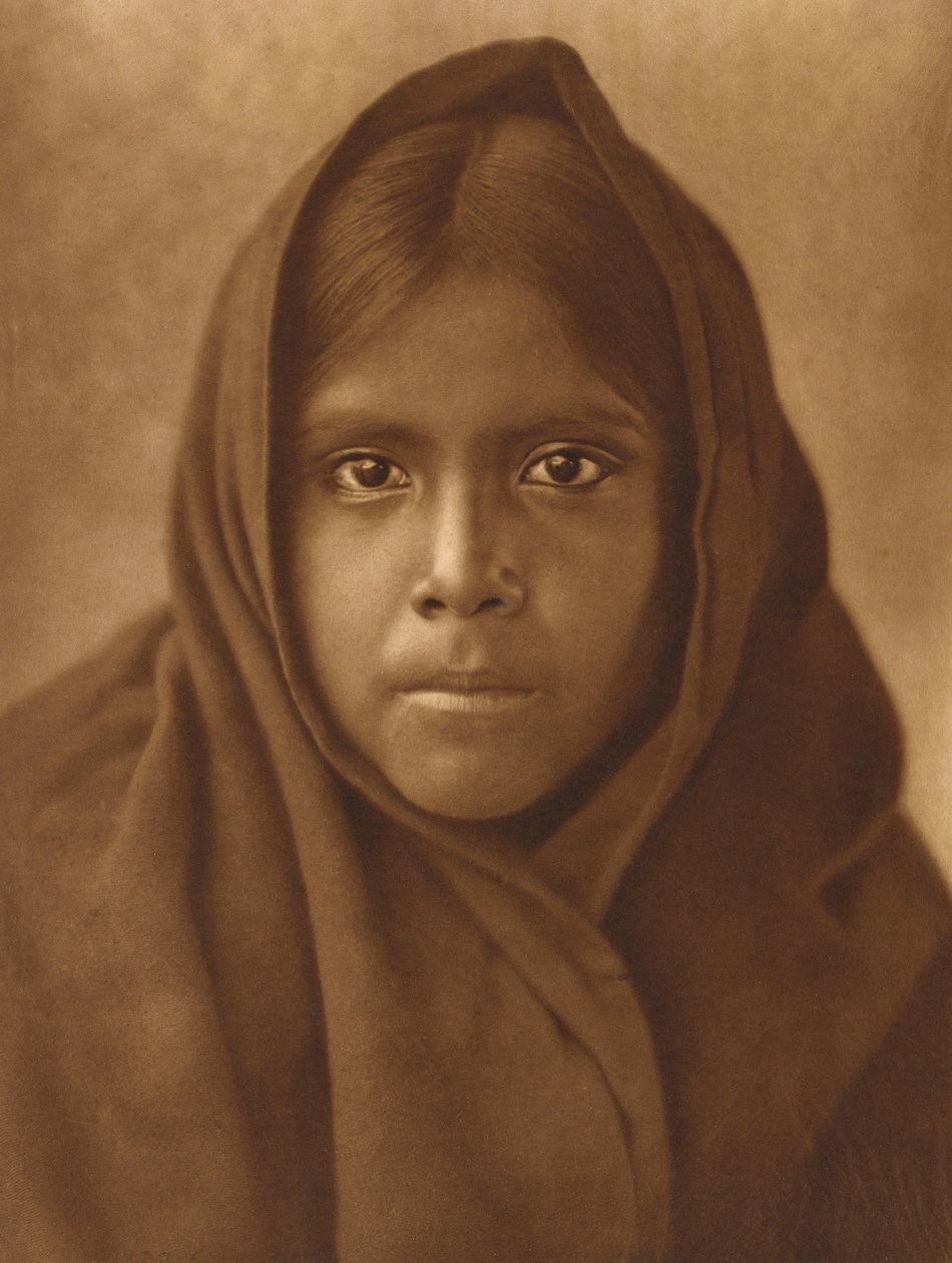 Fille Qahatika, c.1907 - Edward Sheriff Curtis