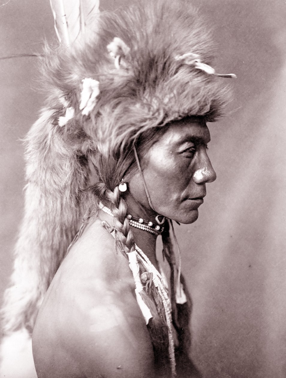 Yellow Kidney, Piegan - Edward Sheriff Curtis