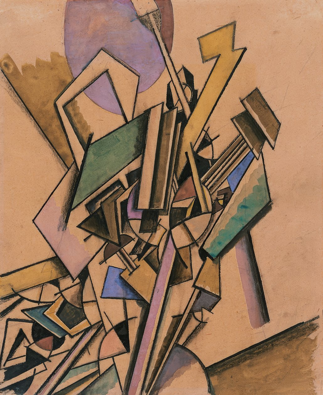 Étude vorticiste - Edward Wadsworth