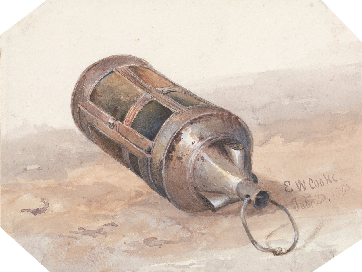 Lanterne à corne, 25 juillet 1833 - Edward William Cooke