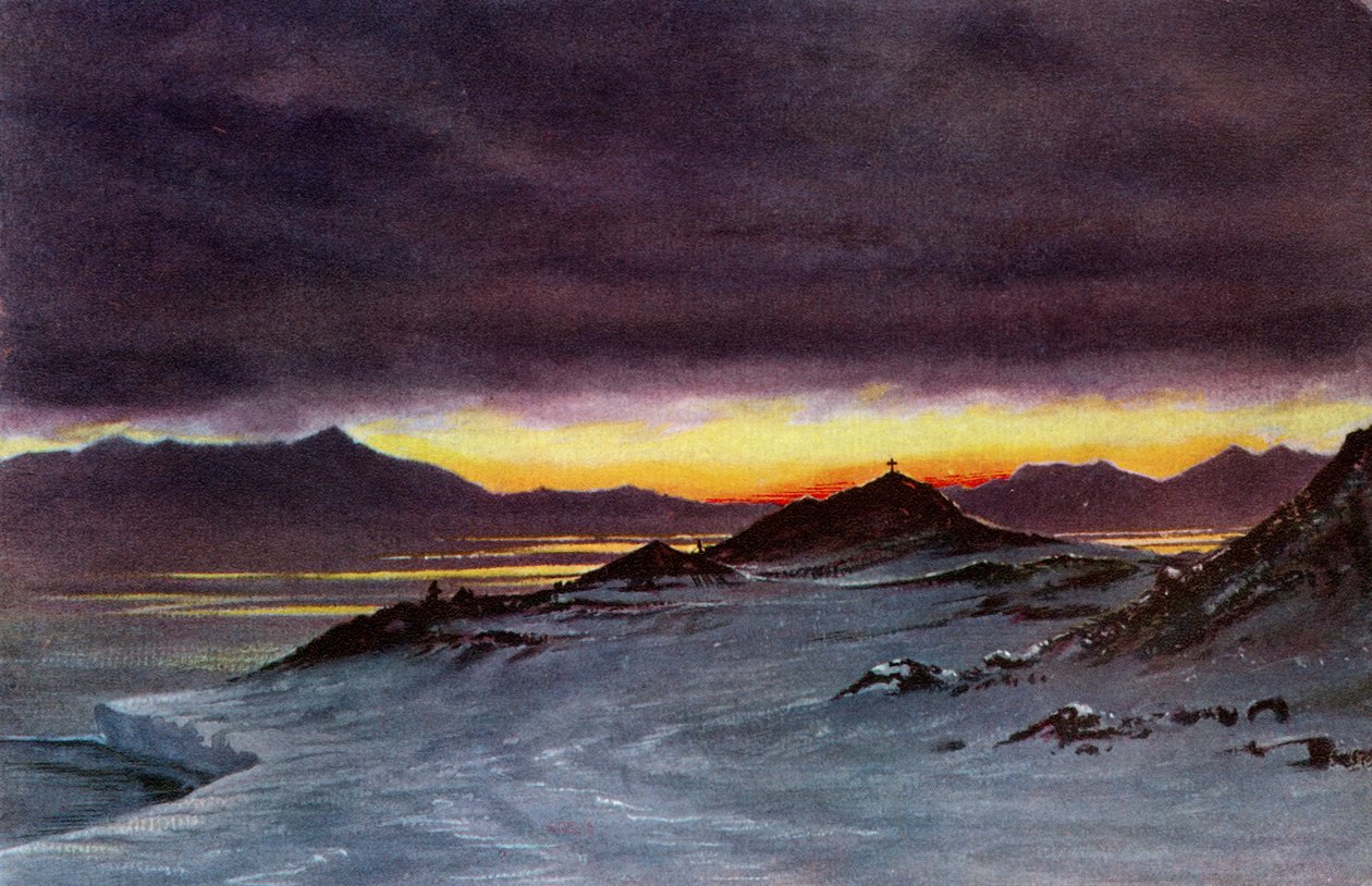 Hut Point, minuit, 27 mars 1911 - Charles Edward Wilson