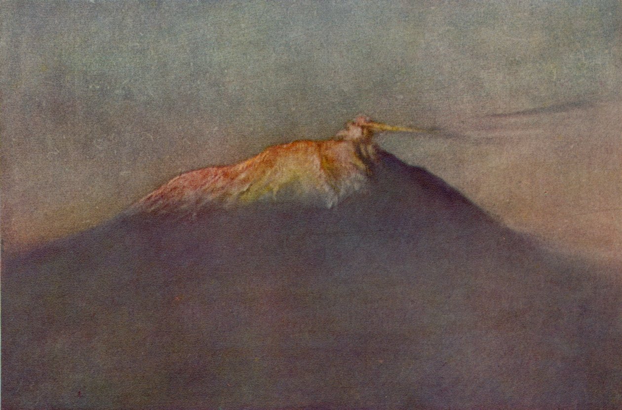 Mont Erebus, 1911, 1913 - Charles Edward Wilson