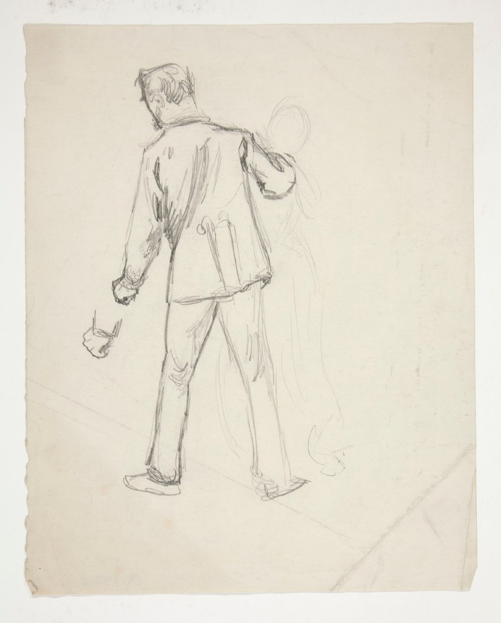 Une figure masculine et une figure féminine - Edwin Austin Abbey