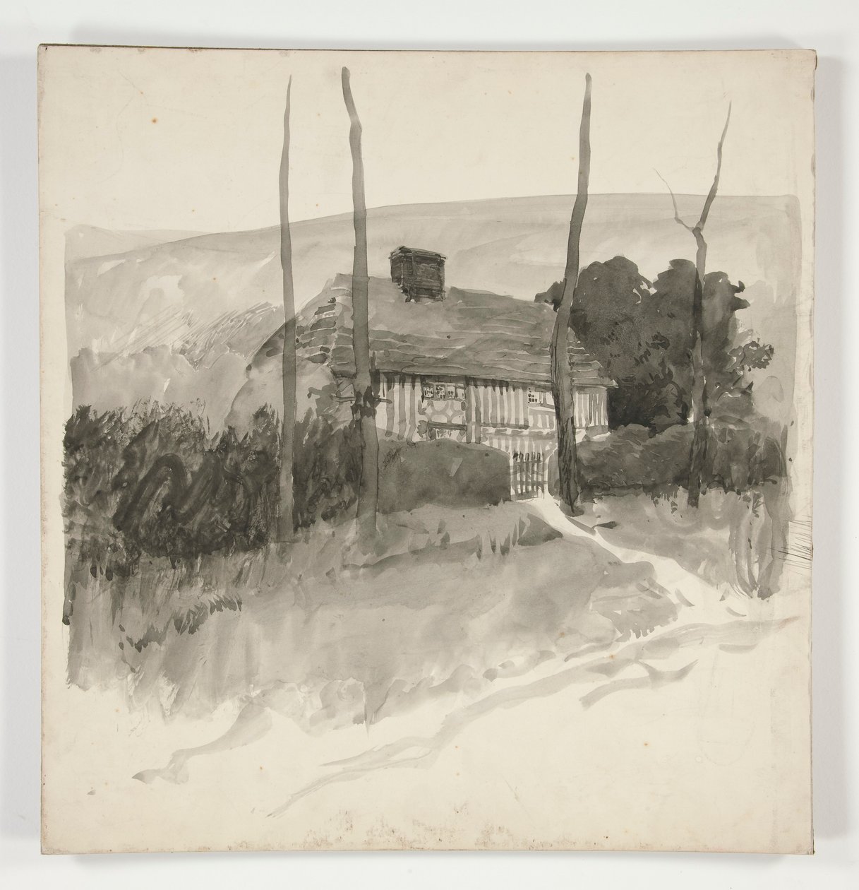 Étude architecturale - Edwin Austin Abbey