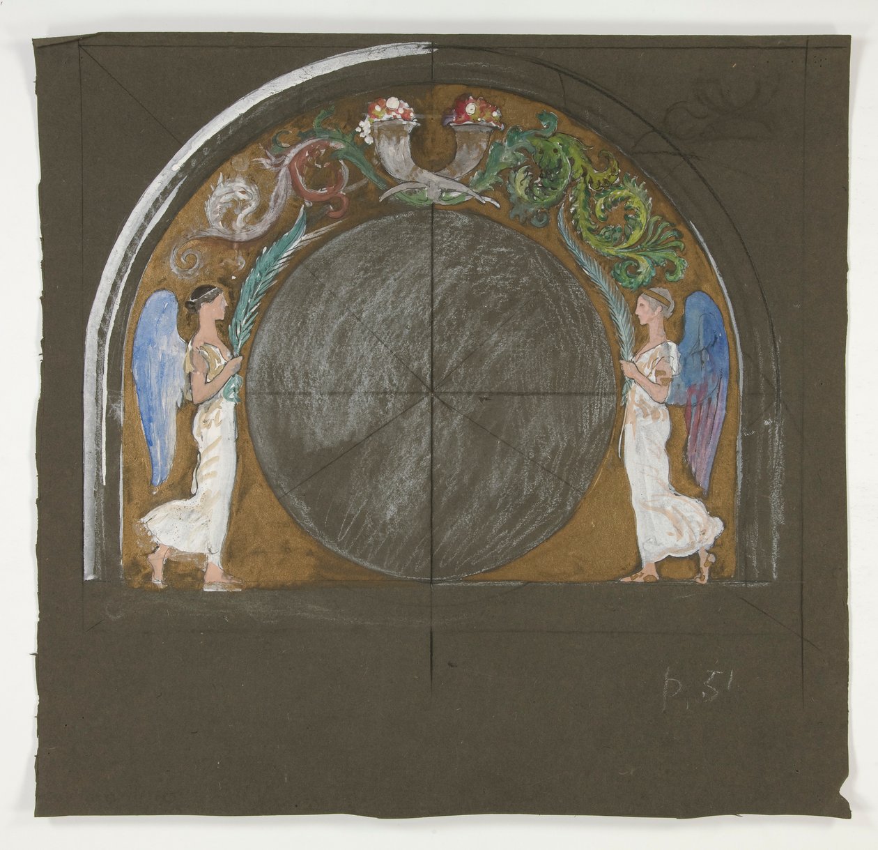 Design pour la décoration de fenêtre du bâtiment du capitole de l