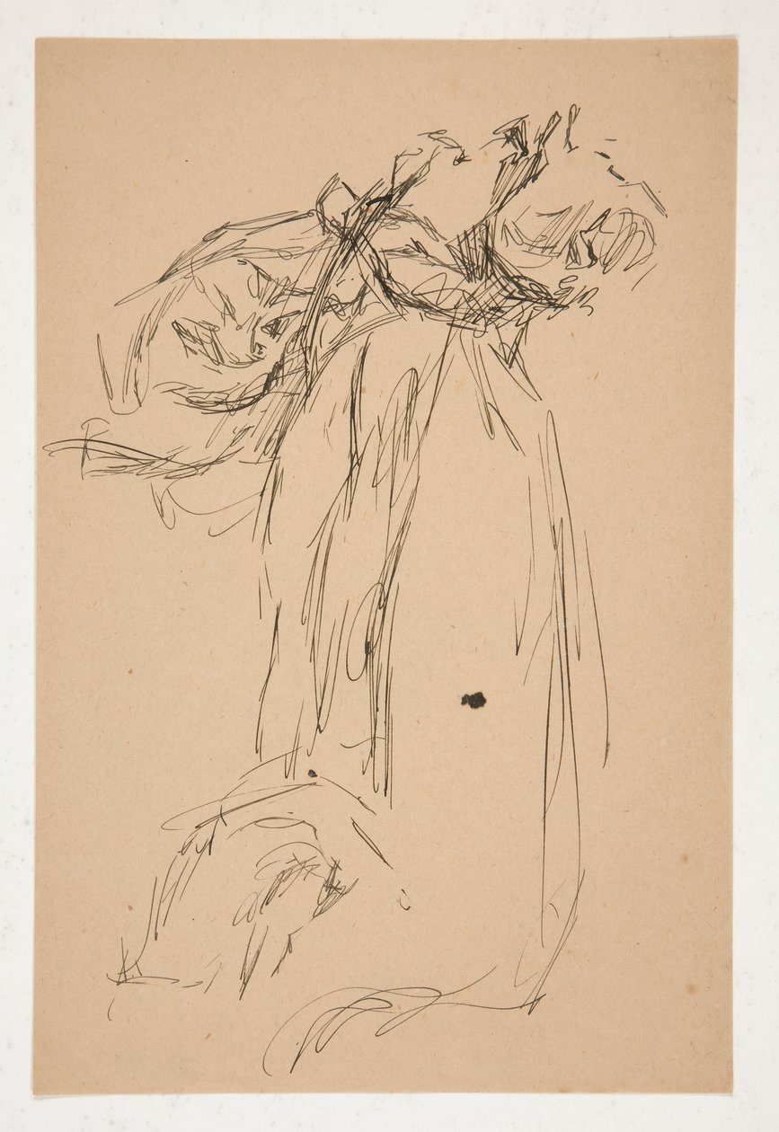Étude de draperie - Edwin Austin Abbey