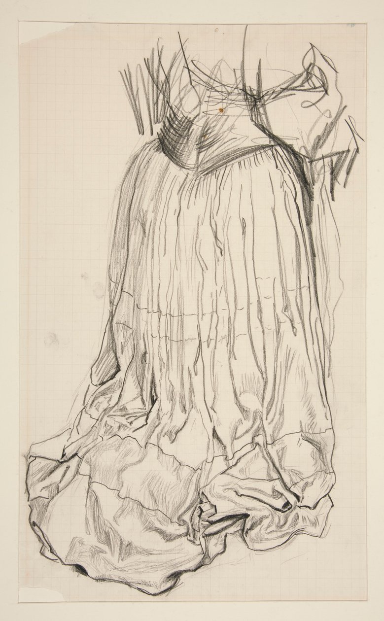 Étude de draperie - Edwin Austin Abbey