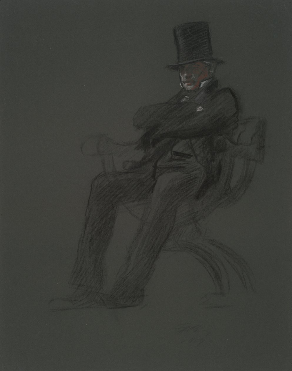 Étude de figure - Edwin Austin Abbey