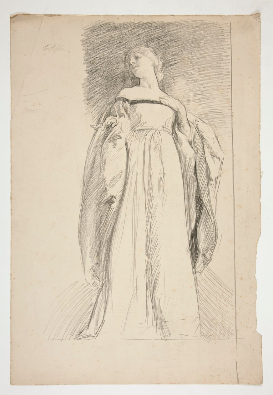 Étude de figure - Edwin Austin Abbey