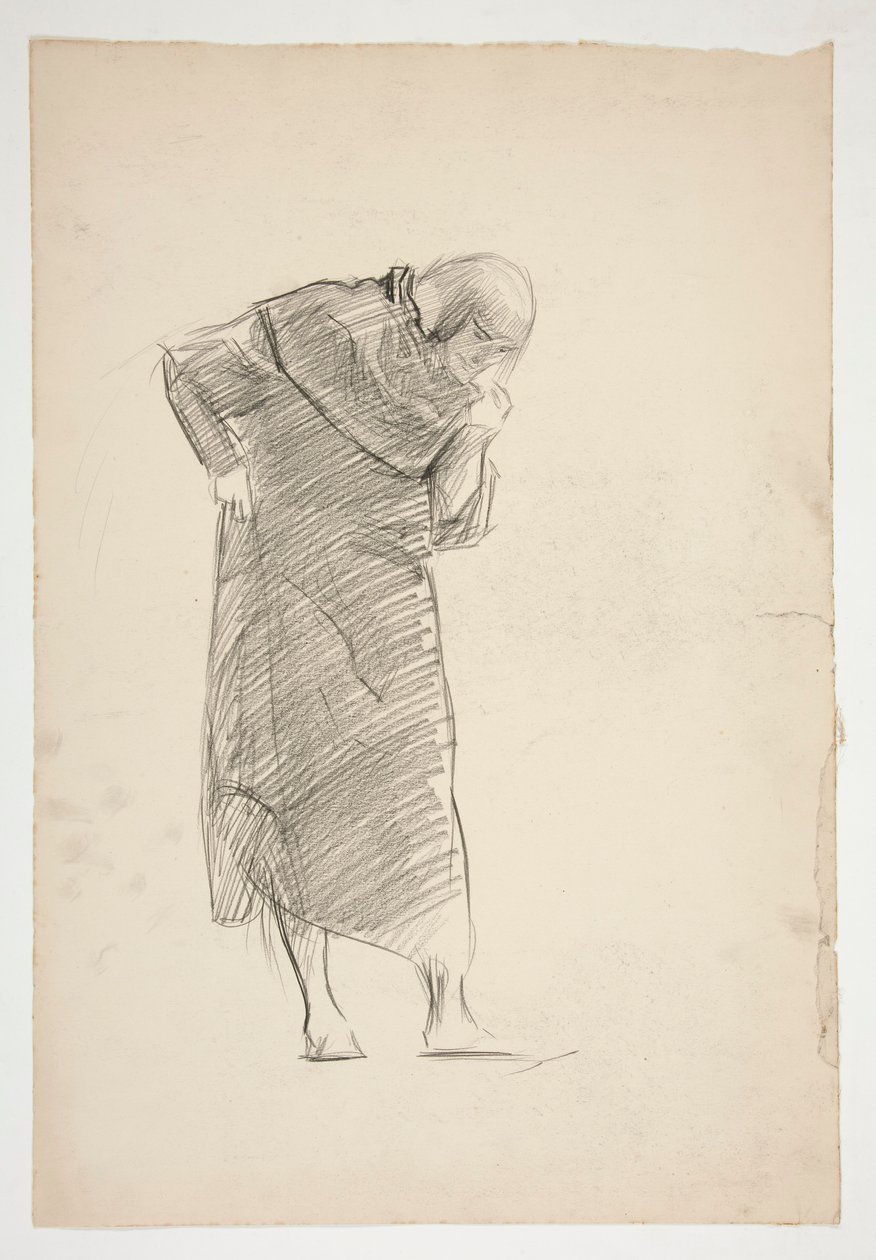 Étude de figure pour - Edwin Austin Abbey