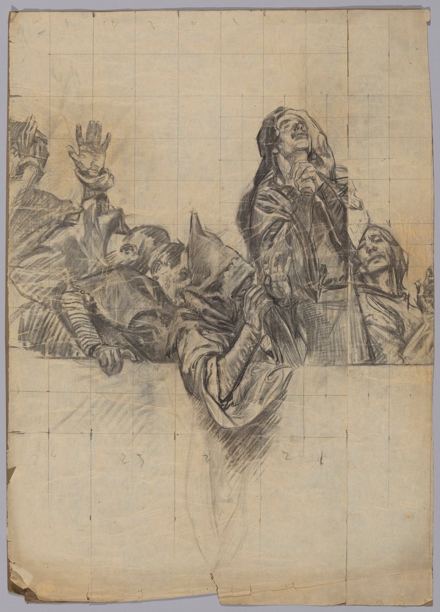 Étude de figure - Edwin Austin Abbey