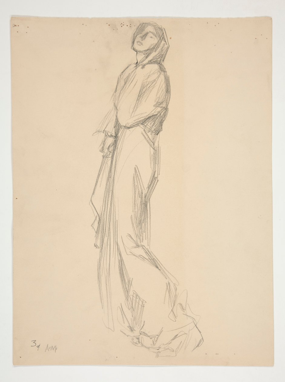 Étude de figure - Edwin Austin Abbey