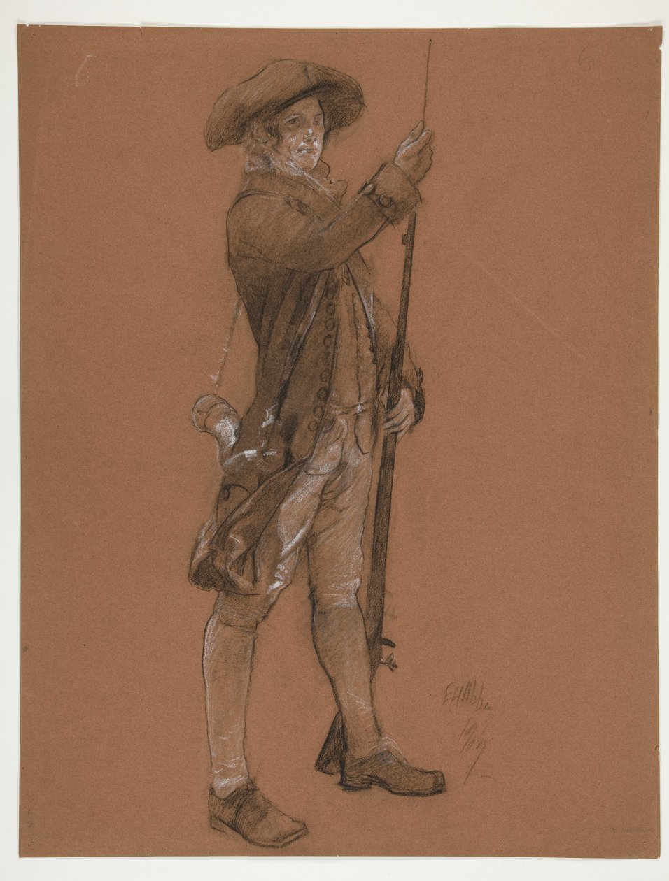Étude de figure - Edwin Austin Abbey