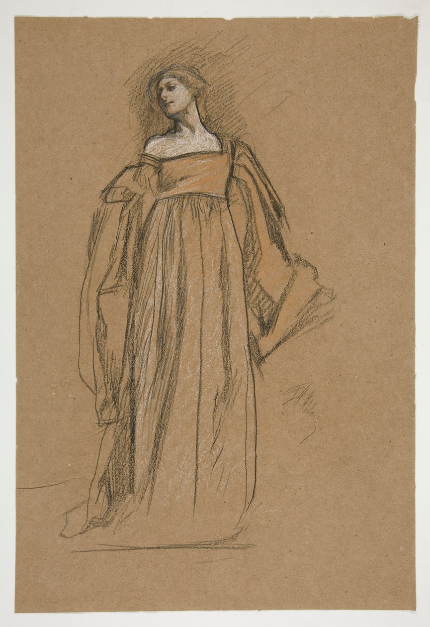 Étude de figure - Edwin Austin Abbey