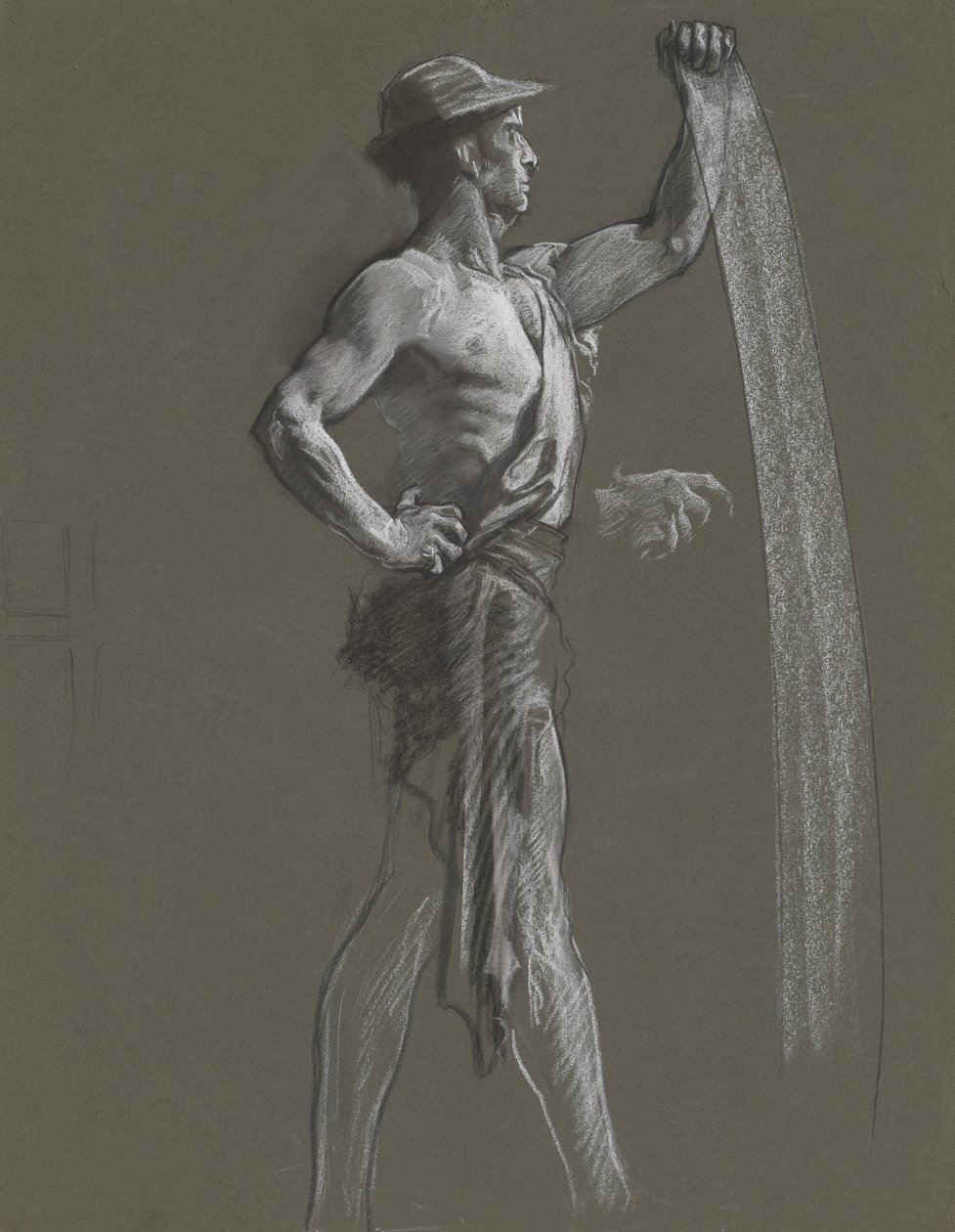 Étude de figure - Edwin Austin Abbey
