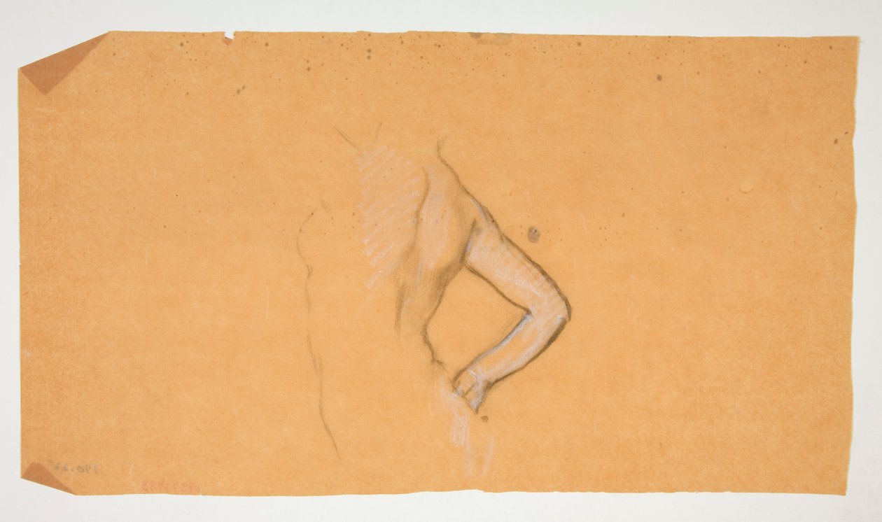 Étude de figure pour une fresque au Capitole de l
