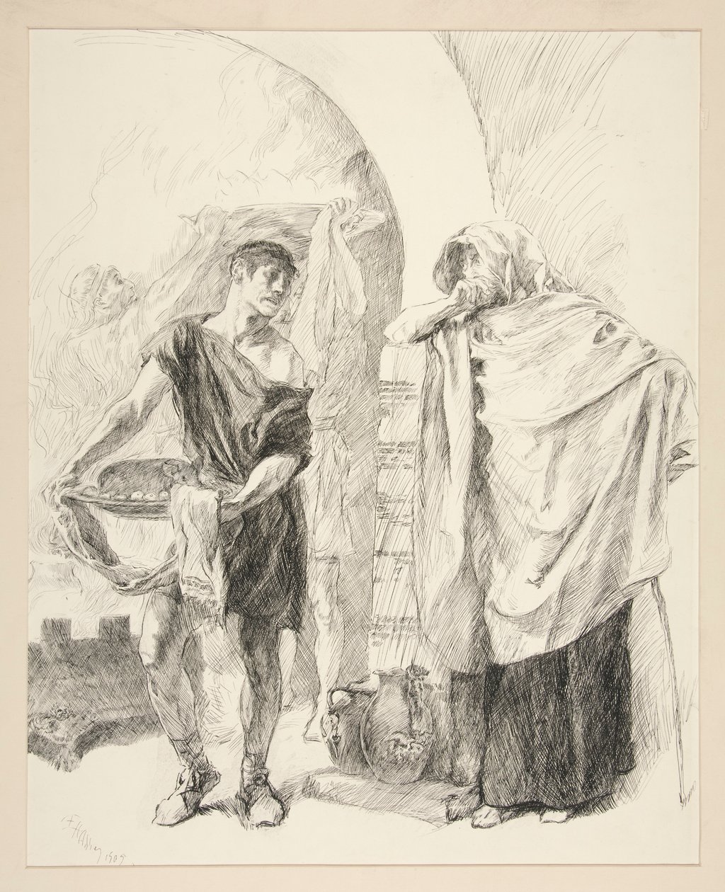 Premier serviteur - Edwin Austin Abbey