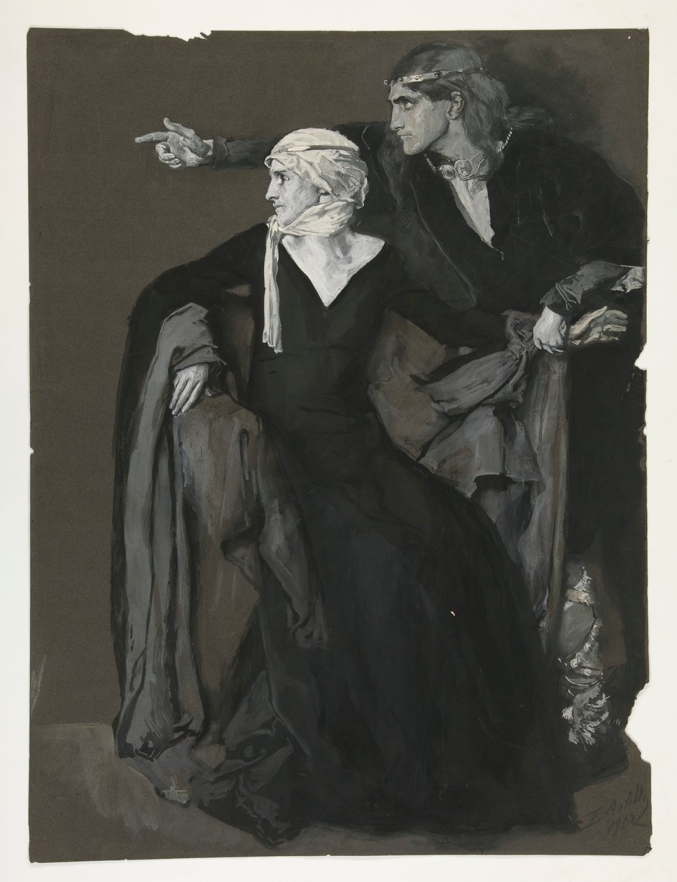 Hamlet - Edwin Austin Abbey