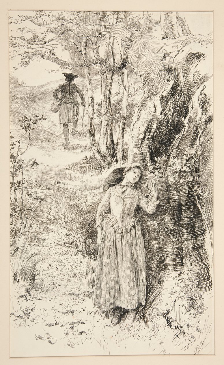 Illustration pour - Edwin Austin Abbey