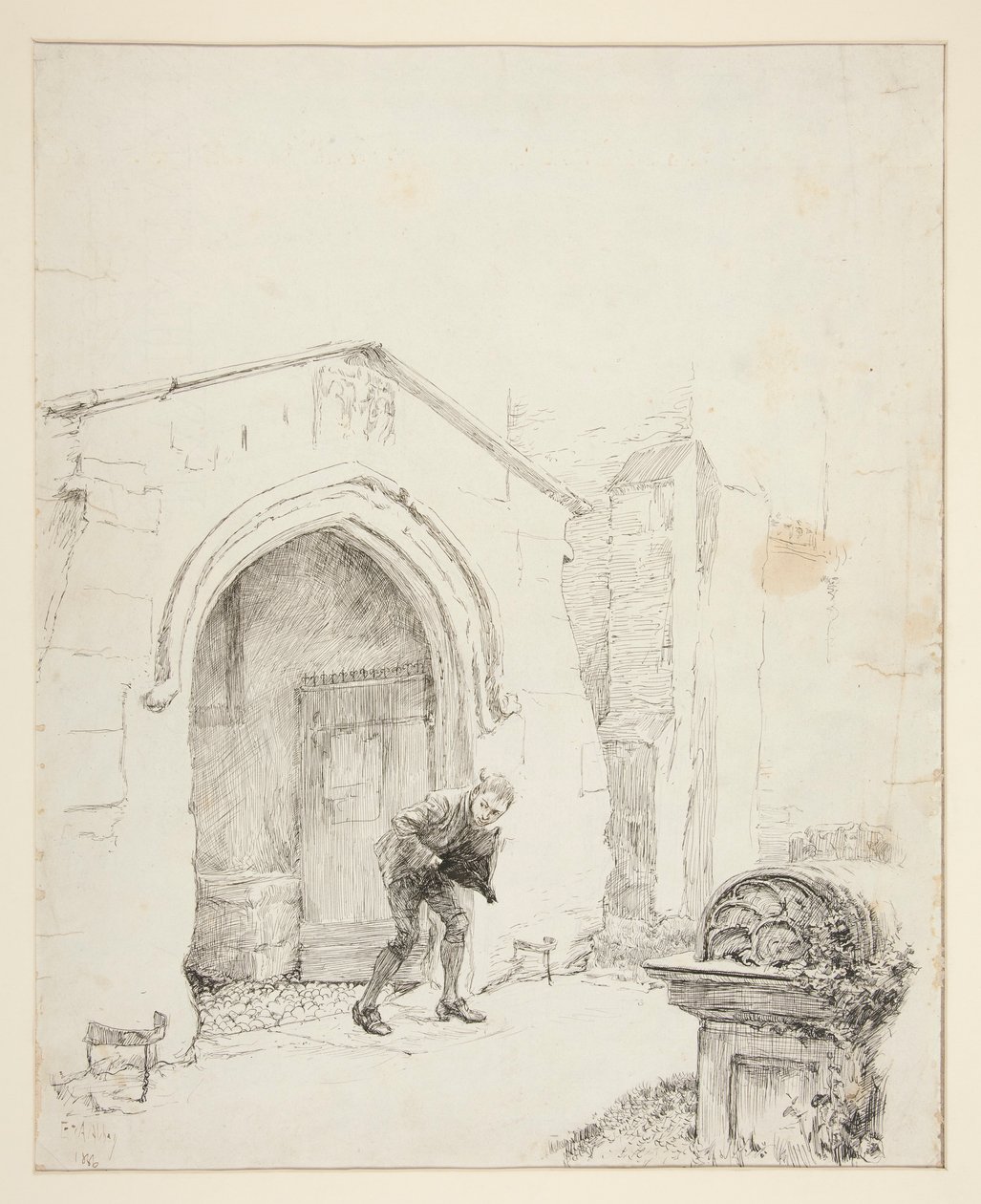 Illustration pour - Edwin Austin Abbey
